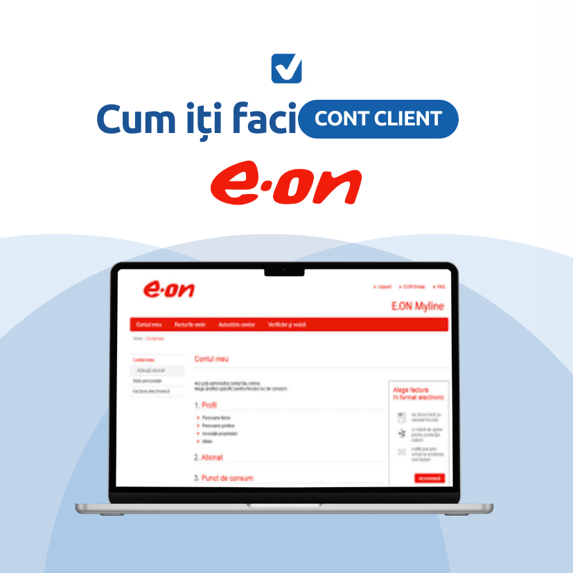 aplicația E.ON Myline