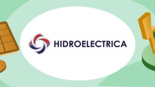 imagine cu panou solar si logo Hidroelectrica