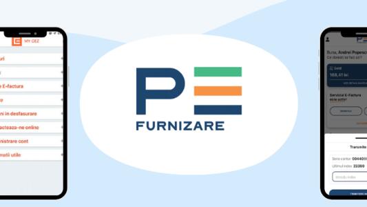 Imagine cu 2 telefoane deschise in aplicatia mycez si Pe myinfo