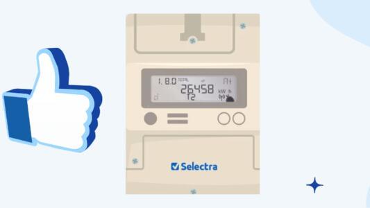 imagine cu un like si smart meter